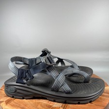 Chaco Z1 Classic Mens Sandals Size 11 Black Blue Sport Outdoor Water Shoes