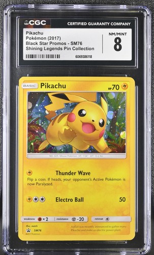 Pikachu graded CGC 8 for sale on eBay