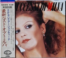 MILVA I Successi RARO CD JAPAN OBI SEVEN SEAS K32Y 2070 MARINERO Francis LAI