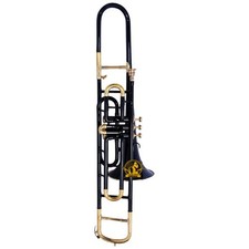 Bb Valve Trombone Brass Instrument  Brass Instrument with Mouthpiece  Hardcase