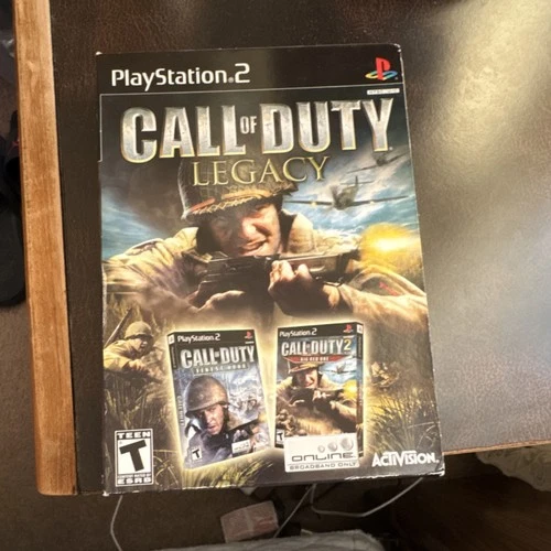 Call of Duty: Legacy 2-Disc Shooter Manual Included Sony PlayStation 2 NTSC