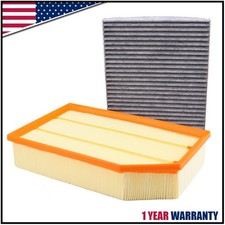 Engine & Cabin Air Filter Kit fit Jeep Wrangler 2018 2019 2020 2021 2022-2024