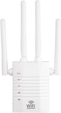 WiFi Extender Signal Booster, 12880 Sq.ft Coverage, 105 Devices, Easy Setup