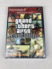 GRAND THEFT AUTO SAN ANDREAS GREATEST HITS VIDEO GAME FOR PS2 PLAYSTATION 2 NEW!