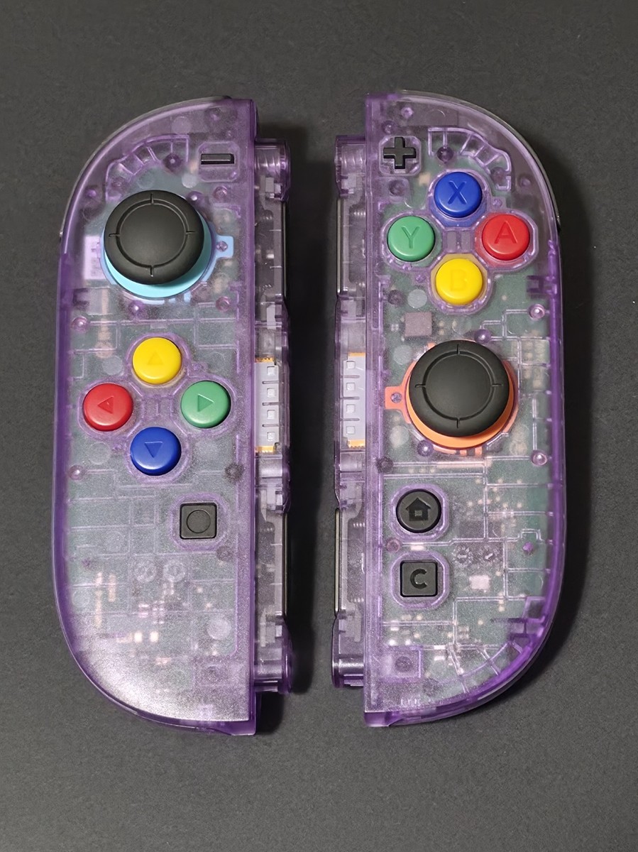 Nintendo Switch 2 Joy-Con 2 OEM Clear Purple EXTREMERATE