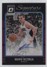 2016 Panini Donruss Optic Signature Series Purple Prizm Mario Hezonja Auto 3c7