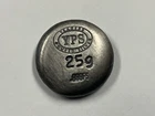 YEAGERS 25gram .999 Silver Hand Poured Skull Round!!!