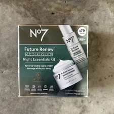 No7 Future Renew Damage Reversal Night Essentials Kit ~Night Cream & Night Serum