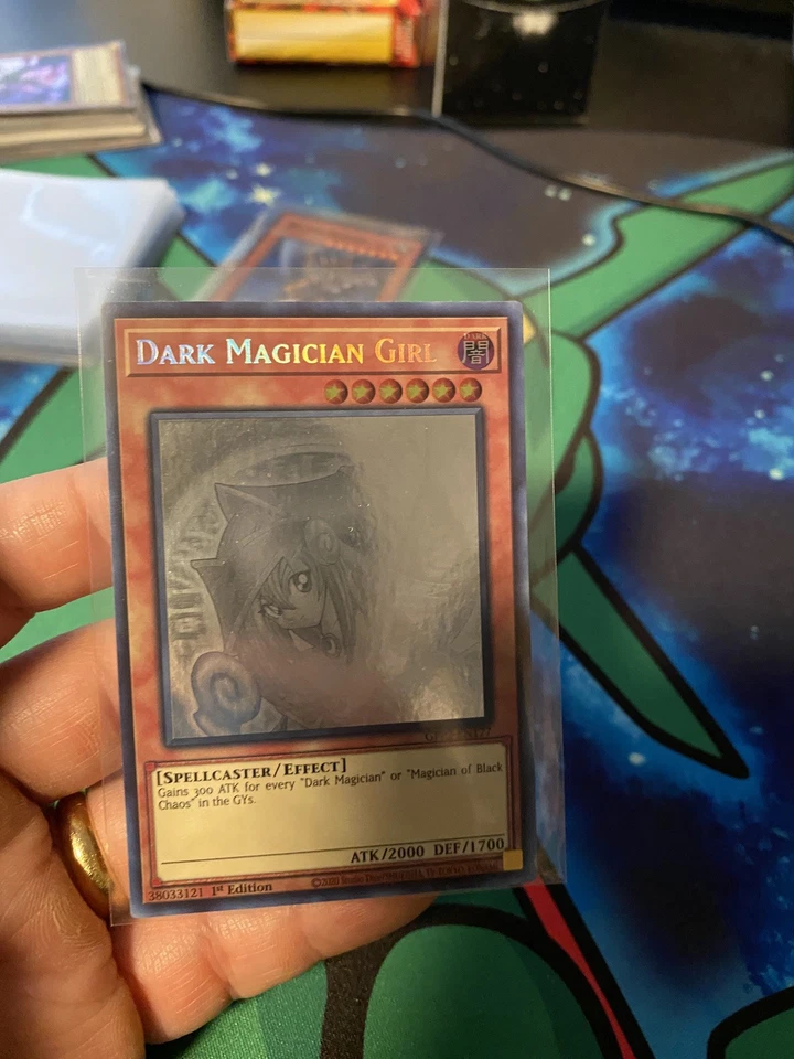 Dark Magician Girl (Ghost Rare) GFP2-EN177 MINT Never Played  - Image 3 of 4