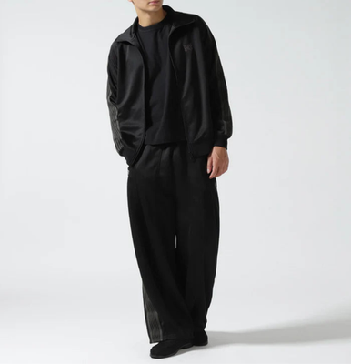 Needles B'2nd EXCLUSIVE poly smooth Track Jacket BLACK | eBay