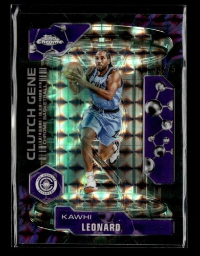 2025 Topps Chrome Kawhi Leonard Base (RAW)