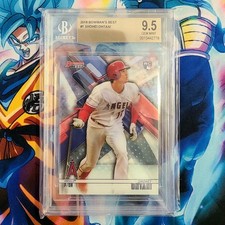 2018 Bowman's Best Shohei Ohtani #1 (RC) BGS Beckett 9.5 Gem Mint