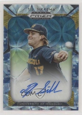 2019 Panini Prizm Draft Picks Camo Prizm 14/25 TJ Sikkema #58 Auto 1kk