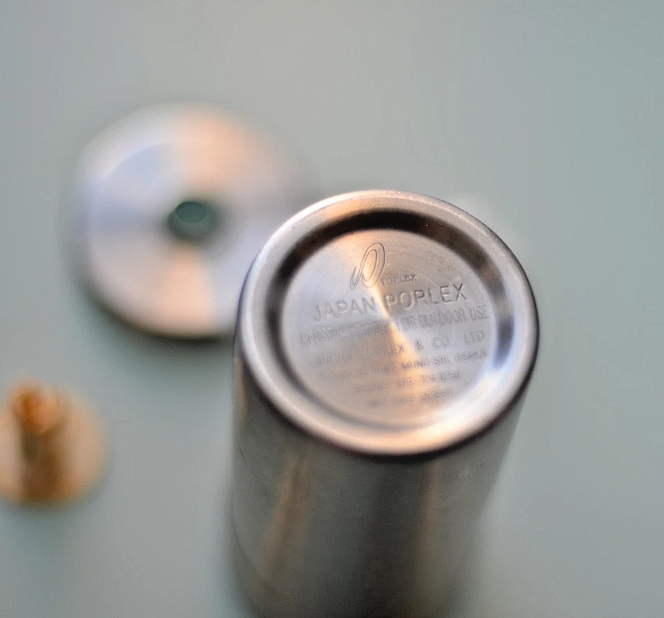 Molinillo de café manual japonés Porlex alto II acero inoxidable cerámico rebabas nuevo Foto 4 de 4