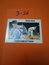 Nolan Ryan Future Hall Of Famer Rare.