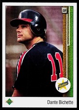 Dante Bichette, 1989 Upper Deck, #24, California Angels, RC