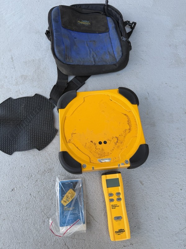 Fieldpiece SRS2 Wireless Refrigerant Scale Used Needs Service Repair (READ)