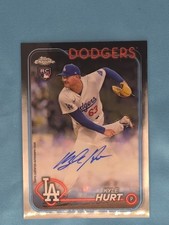 2024 Topps Chrome Update Series - Autographs Kyle Hurt #AC-KHU (AU, RC)