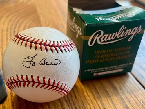 New ListingRawlings Yogi Berra signed baseball