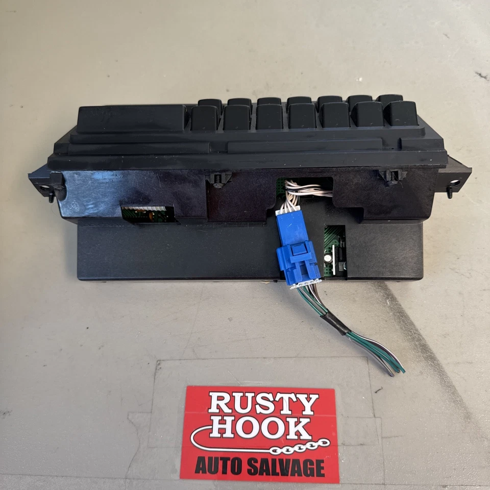 Buick Park Avenue LeSabre AC HEATER AIR TEMPERATURE CLIMATE Control 16156924 - Изображение 3 из 4