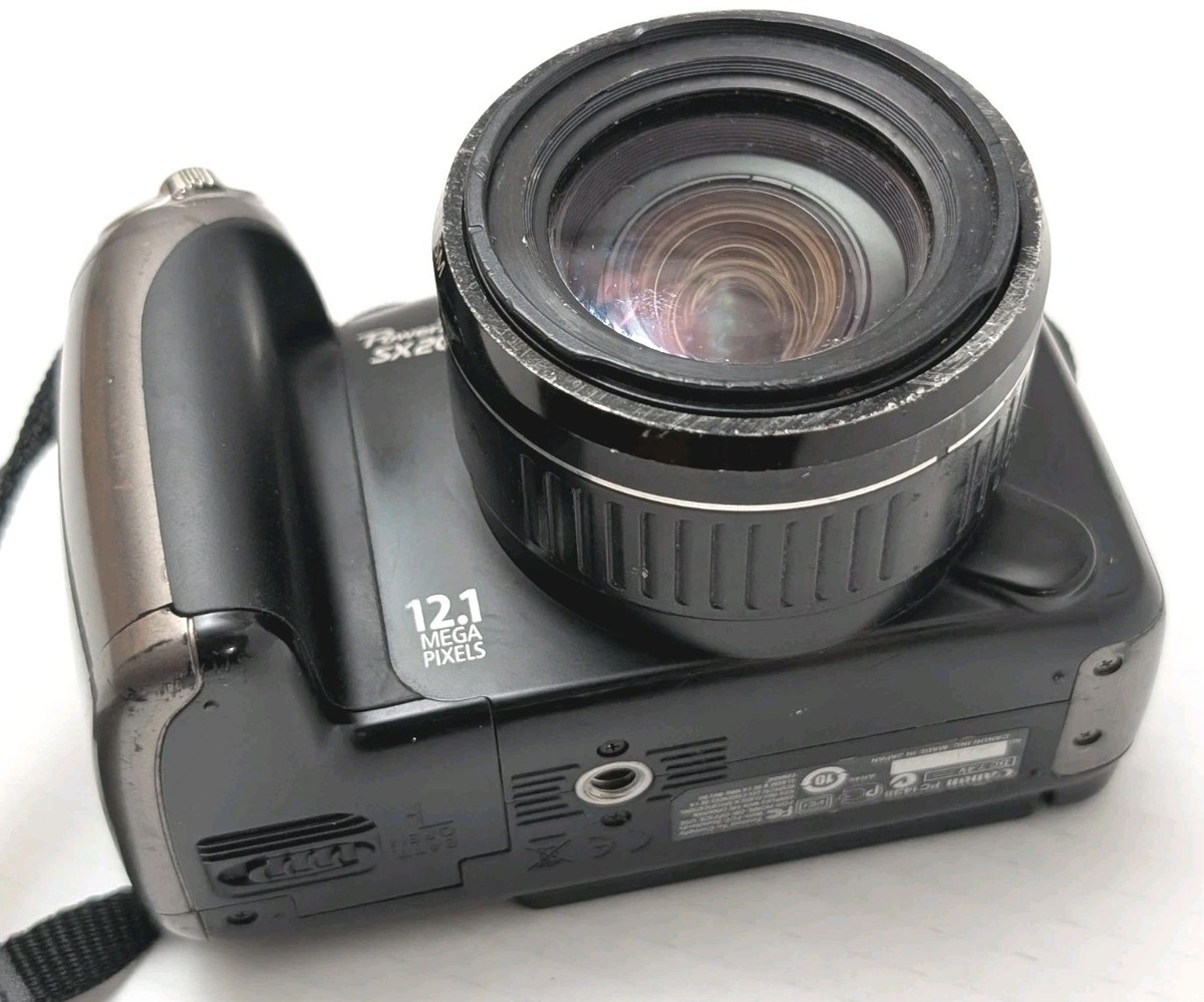 Canon PowerShot SX20 IS 12.1MP Digital Camera - Black for