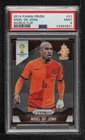 2014 Panini Prizm World Cup Nigel de Jong #31 PSA 9 MINT