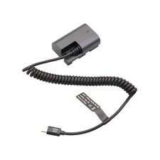 Type-C PD Dummy Battery LP-E6NH for Canon R5C R6 R7 6D2 90D External Power