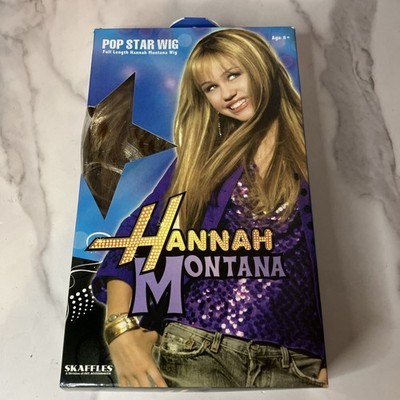 ハンナモンタナ ウィッグ　Hannah Montana POP STAR WIG Disney Hannah Montana Pop Star Wig Miley Cyrus Blonde By Skaffles