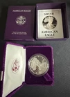 1988-S AMERICAN EAGLE One Ounce Proof Silver Bullion Coin One Dollar w/Box