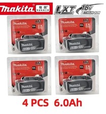 Genuine 2pack Makita BL1860B-2 18V LXT Lithium-Ion 6.0 Ah Battery USA-stock