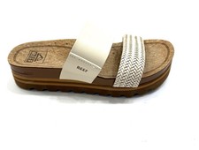 REEF Women's Wedge Slip On Comfort Sandals Bone Size 6/36  