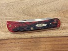 2018 CASE XX (#6137 SS) AMAZING CRIMSON BONE "SOD BUTSER JR" POCKET KNIFE- MIB — photo 6