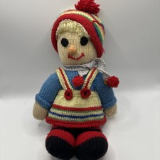Jean Greenhowe design, Susie Scarecrow hard knitted