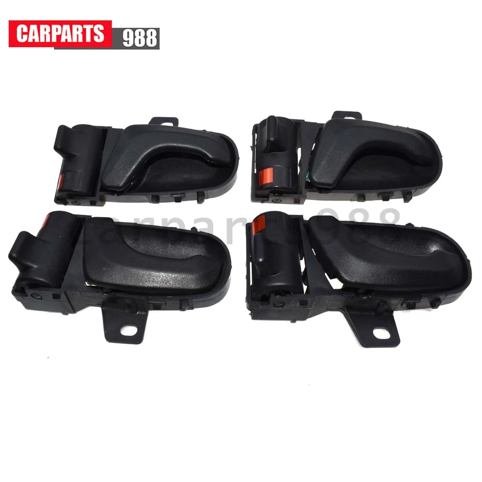 Manija de puerta interior delantera trasera izquierda derecha 4 piezas apta para Geo Metro Suzuki Swift Foto 2 de 4