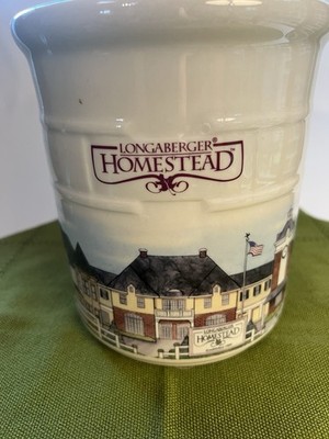 Longaberger Pottery Woven Traditions Homestead 2 Quart Crock