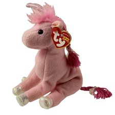 TY Beanie Baby - FAIRYTALE the Unicorn (6 inch) - MWMTs Stuffed Animal Toy