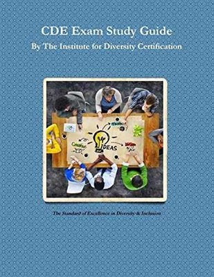 CDE Exam Study Guide - Paperback, by Diversity Certification The - Very Good