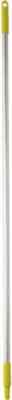 Vikan 29596 59 x 1'' Aluminum Squeegee Handle, Threaded Connection, Yellow