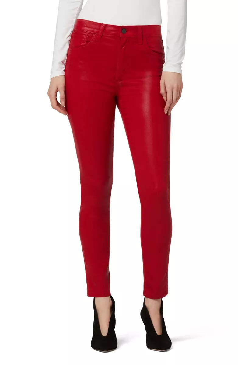 Joe s Jeans The Charlie Coated Ankle Skinny Jeans 198 in Haute