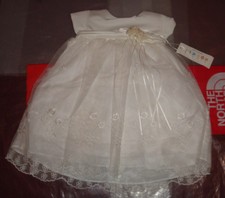 New Baby Girls Christening Baptism Wedding Dress Flower Girl 24m Bautizo o Boda