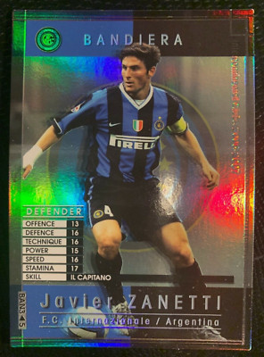 RENZO ZENDI CD AMORI E BATTITI 新品未開封 2006-07 Panini WCCF Bandiera Javier Zanetti Inter Milan rare