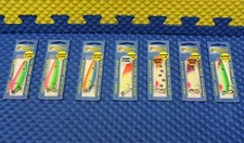 Moonshine Lure Small Walleye 3" Super Glow With Treble Hook CHOOSE YOUR COLOR!