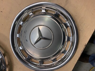 TWO MERCEDES HUB CAPS 