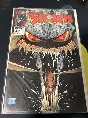 SPAWN #4  Image Comics 1992 Todd McFarlane  NM