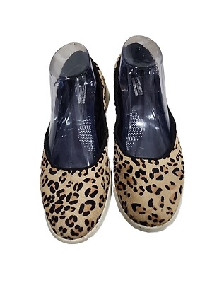 Skechers Shoes 136205/LPD On The Go Dreamy Ballet Leopard Fur Women's 8