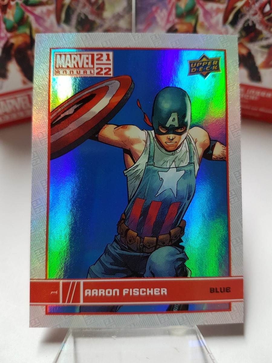 キャプテンアメリカ　スケッチカード MARVEL Midnight キャプテン・アメリカ メダリオン カード