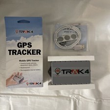 Trak-4 Mobile GPS Tracker Covertly Locate Vehicles Assets Inventory