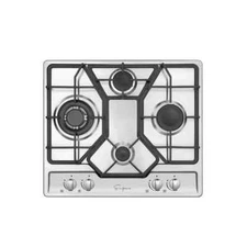 24 Inch Built-in Gas Cooktop with 4 Sealed SABAF Burners, Stainless Steel Sur...