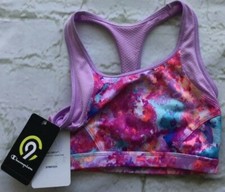 Girls Racerback Longline Sports Bra - C9 Champion Lavender SIZE - S NWT