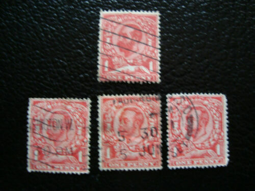 Lot De 3 Timbres USA Statue De La Liberté – 3 Cents Violet, Oblitérés 1954
